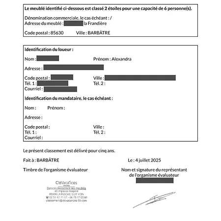 Maison De La Frandiere-98m2-6 Pers-3 Ch-2 Sdb-2 Wc-wi-fi-500 Metres De La *